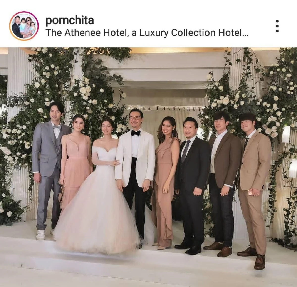 20 ภาพบรรยากาศงานวิวาห์ มิว นิษฐา-ไฮโซเซนต์ เหล่าดาราคนดังร่วมงานค่อนวงการ