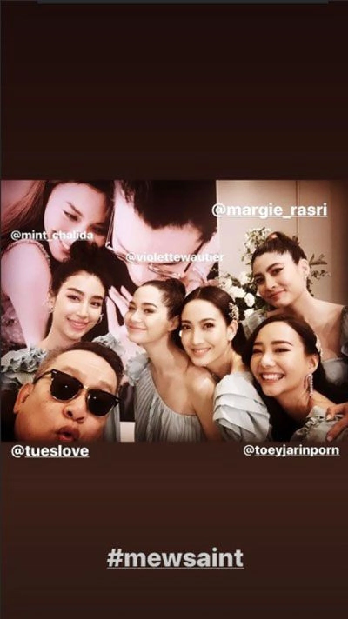 ส่องแก๊งเพื่อนเจ้าสาวสวยหล่อของ มิว นิษฐา แต่งตัวจัดเต็มความปังไม่มีใครยอมใคร