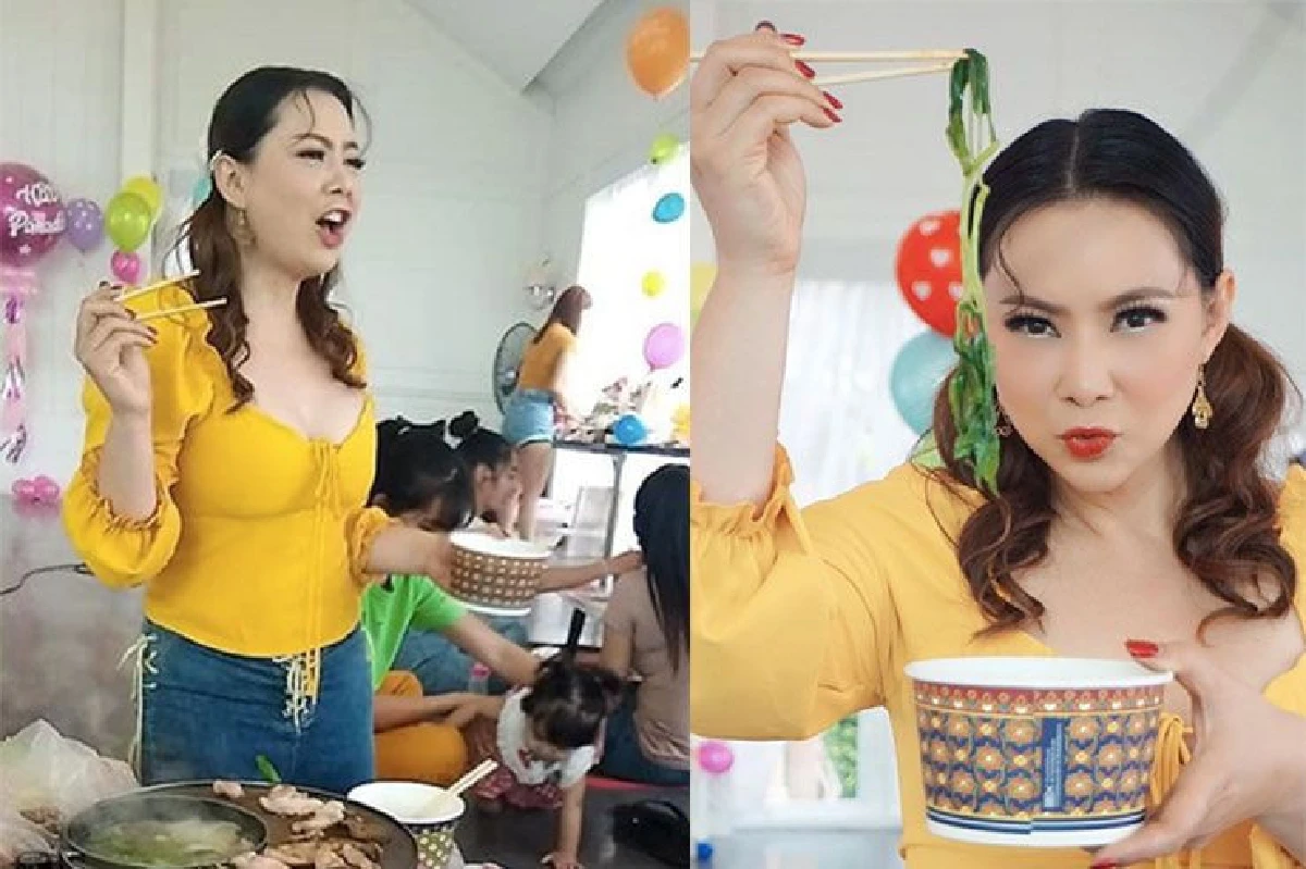 “บุ๋ม ปนัดดา” แฮปปี้กินหมูกะทะครั้งแรกในชีวิต ในงานวันเกิดอายุครบ 44 ปี