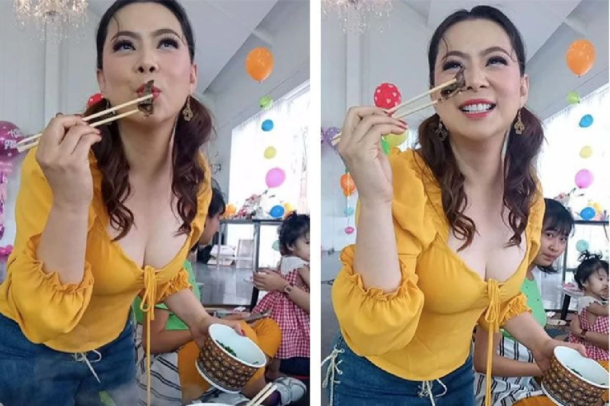 “บุ๋ม ปนัดดา” แฮปปี้กินหมูกะทะครั้งแรกในชีวิต ในงานวันเกิดอายุครบ 44 ปี