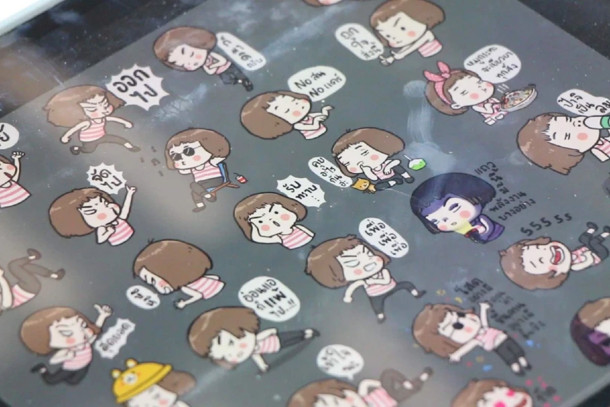 ศิลปินหนุ่มเมืองขอนแก่นฝีมือดีรับออกแบบสติ๊กเกอร์ไลน์สร้างรายได้งาม