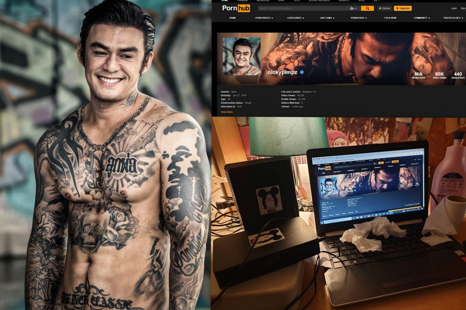 นิกกี้ พิ้ม ประกาศทำหนังโป๊ให้ Pornhub พร้อมปล่อยของเด็ดเต็มฮาร์ดดิสก์ 2 ลูก