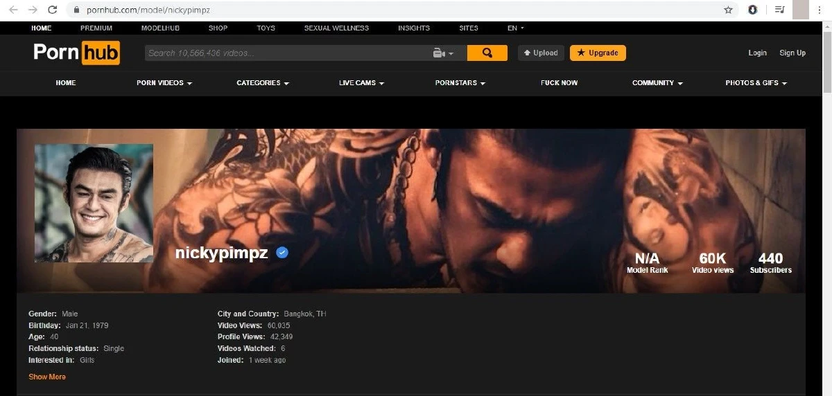 นิกกี้ พิ้ม ประกาศทำหนังโป๊ให้ Pornhub พร้อมปล่อยของเด็ดเต็มฮาร์ดดิสก์ 2 ลูก