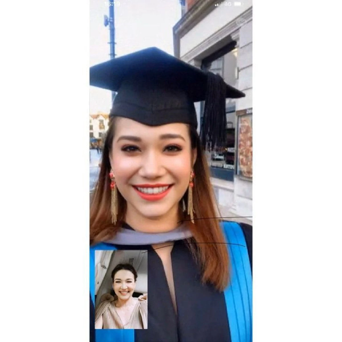 ตัวไกลใจอยู่ลอนดอน! แอน สิเรียม ปลื้มใจ นนนี่ ลูกสาวคนเดียวเรียนจบปริญญาโท