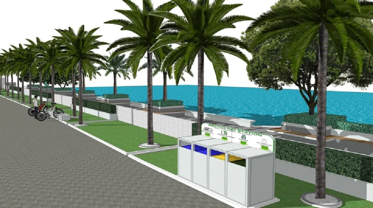 "นายกตุ้ย"ลุยปรับภูมิทัศน์ "หาดวอนนภา" บางแสน