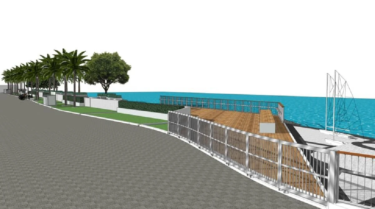 "นายกตุ้ย"ลุยปรับภูมิทัศน์ "หาดวอนนภา" บางแสน