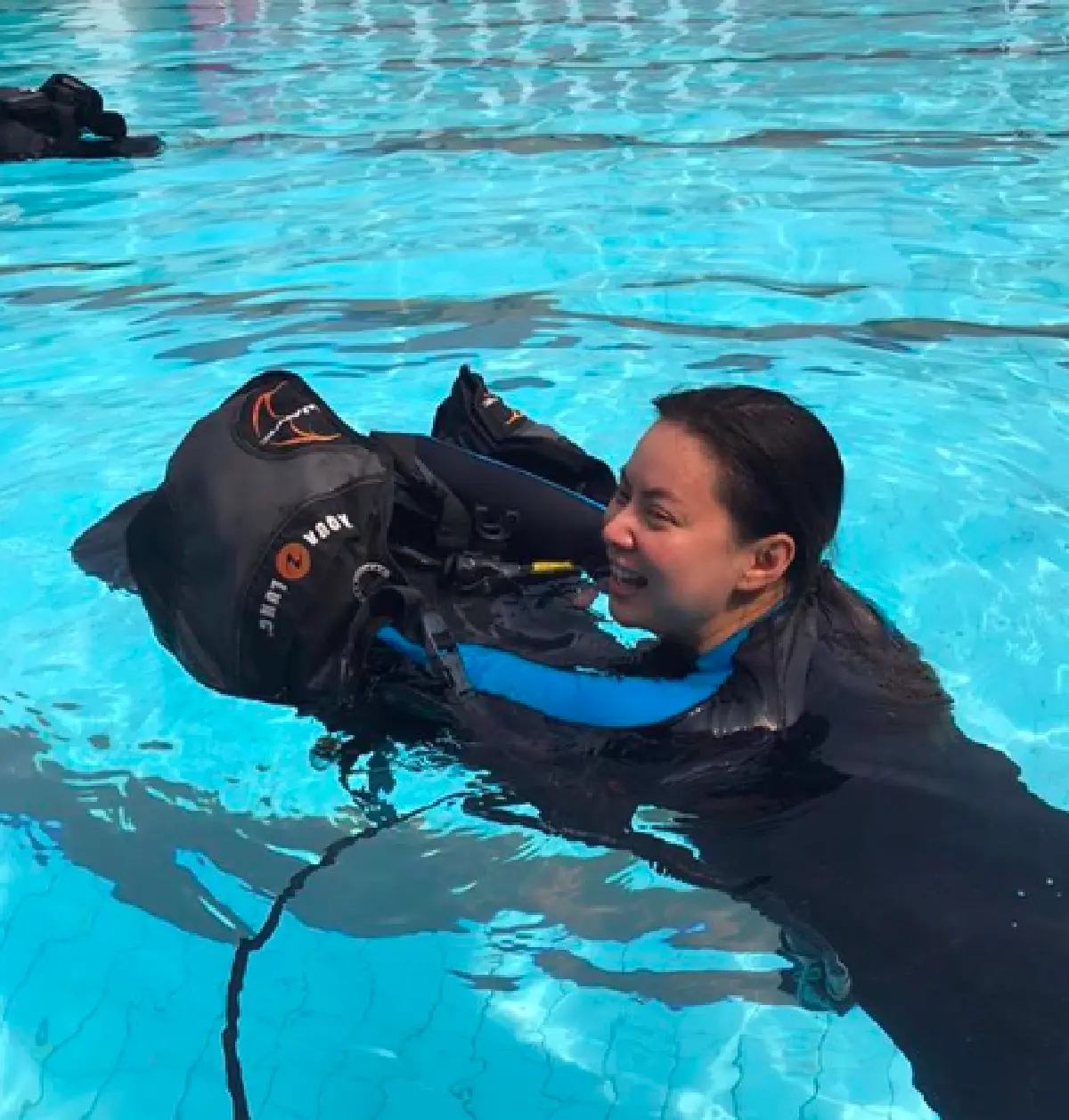 กดไลก์ให้รัวๆ "บุ๋ม ปนัดดา” ใส่บิกินี่สีดำสุดเซ็กซี่ เรียนดำน้ำ