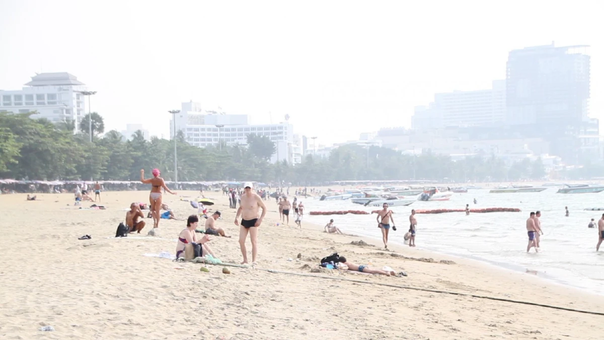 นายกเมืองพัทยาเตือนนักท่องเที่ยวเฝ้าระวัง PM2.5 เริ่มเกินเกณฑ์มาตรฐาน