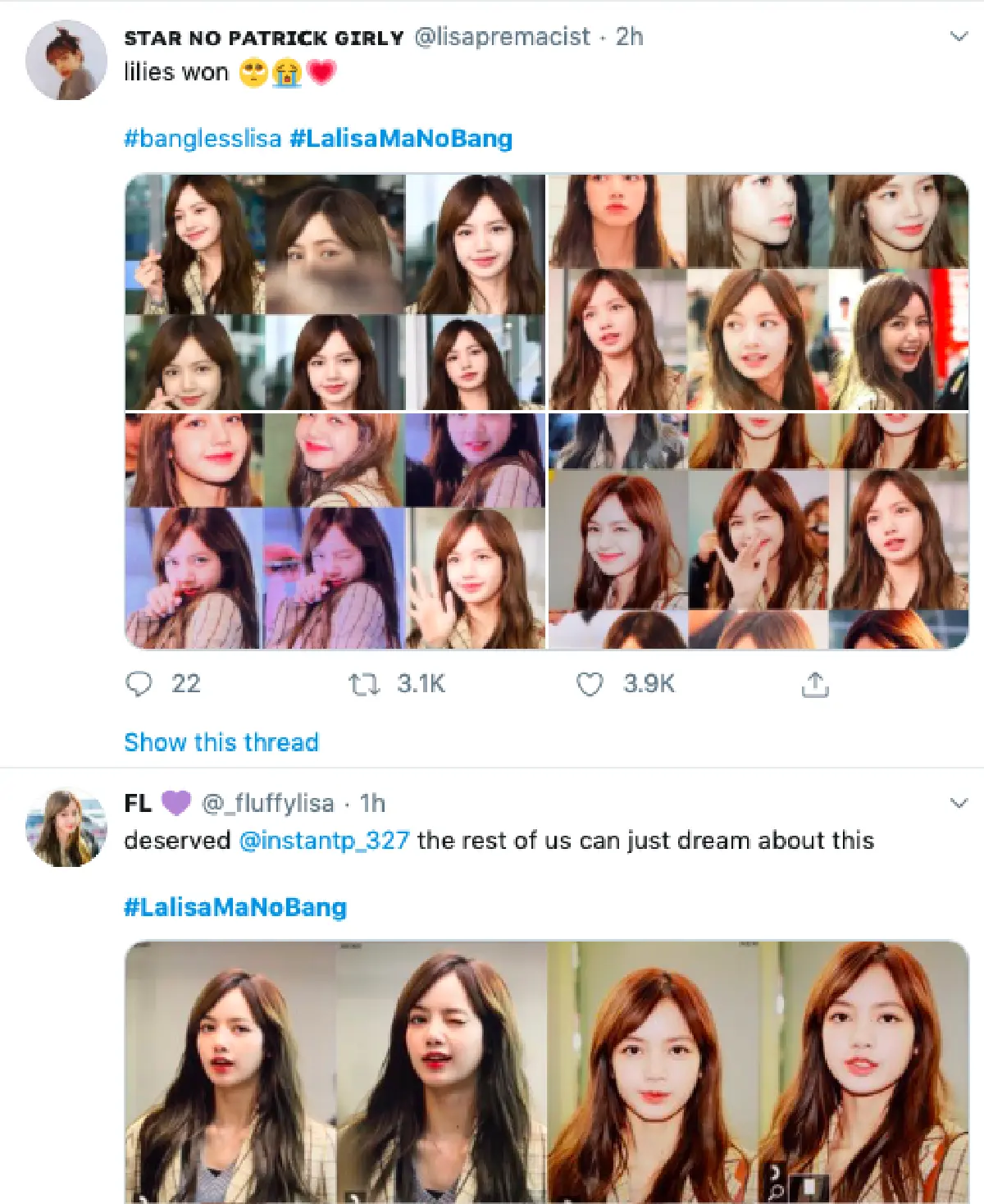 เกินคำว่าปัง! ชาวเน็ตแห่แชร์ภาพ "ลิซ่า Blackpink” แบบไม่มีผมหน้าม้า จนติดเทรนด์ฮิต