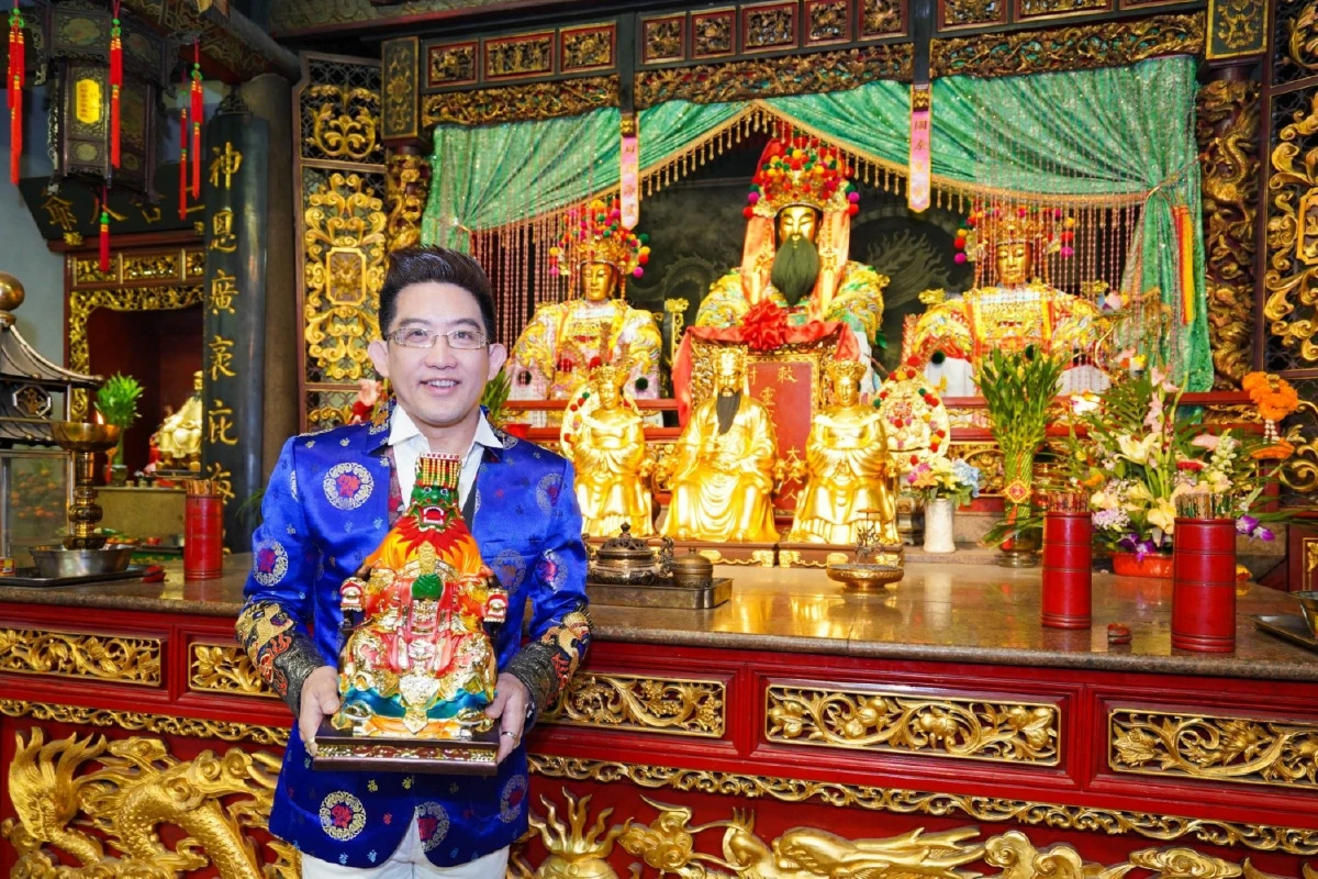 สักการะเทพเจ้ามังกรเขียว 'แชเล่งเอี้ย' สิ่งศักดิ์สิทธิ์จากแดนมังกร