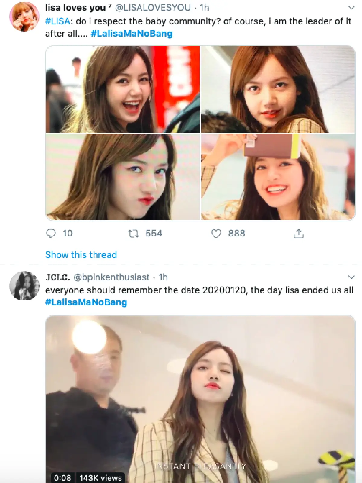 เกินคำว่าปัง! ชาวเน็ตแห่แชร์ภาพ "ลิซ่า Blackpink” แบบไม่มีผมหน้าม้า จนติดเทรนด์ฮิต