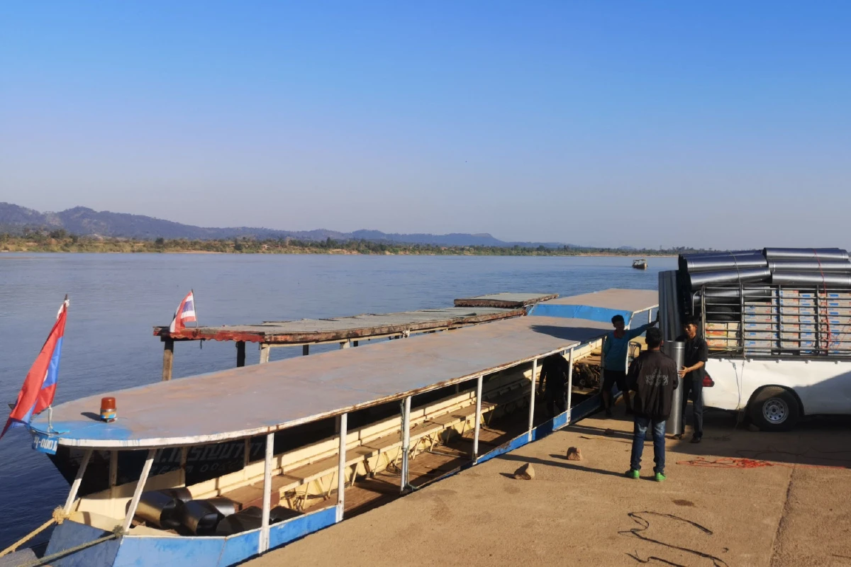 ระดับน้ำโขงวิกฤต กระทบเดินเรือข้ามฝากแบกต้นทุน2-3เท่า