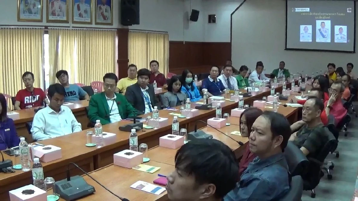 ผู้การเมืองช้างตื่นเรียกผู้ประกอบการร้านทองถกเครียดรับมือโจร