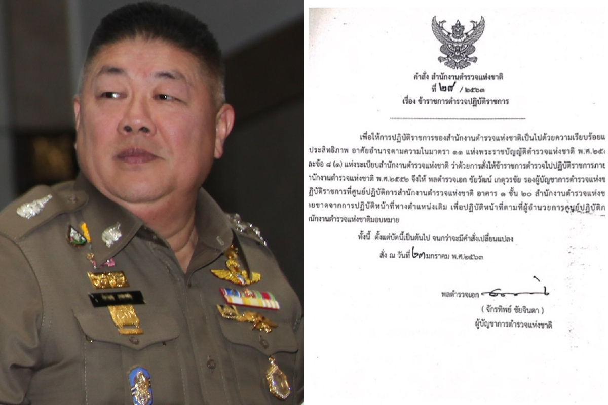 เพื่อให้การปฎิบัติราชการมีประสิทธิภาพ ผบ.ตร.ย้ายบิ๊กช้างไปศปก.ตร.ขาดจากตำแหน่งเดิม เพื่อให้การปฎิบัติราชการมีประสิทธิภาพ ผบ.ตร.ย้ายบิ๊กช้างไปศปก.ตร.ขาดจากตำแหน่งเดิม