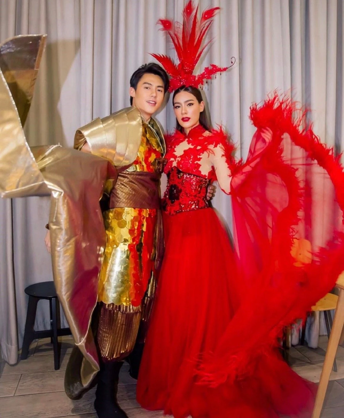 ส่องภาพซุปตาร์แต่งสวยหล่ออลังการ ฟาดงานอีเว้นท์ใหญ่เฮงรับตรุษจีน