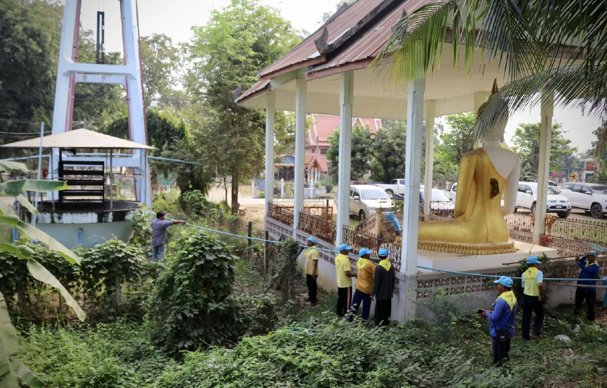 "จิตอาสา"ร่วมแก้ปัญหาภัยแล้งพร้อมติดตั้งระบบประปาพื้นที่ลำน้ำยม