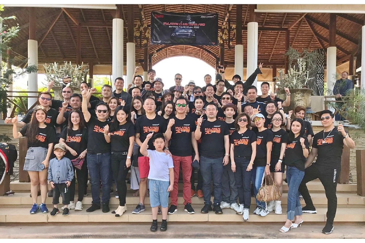 แมคลาเรนคลับ ร่วมกับ นิช คาร์ กรุ๊ป จัดกิจกรรมโร้ดทริป "Northern Trip McLaren Club Thailand"