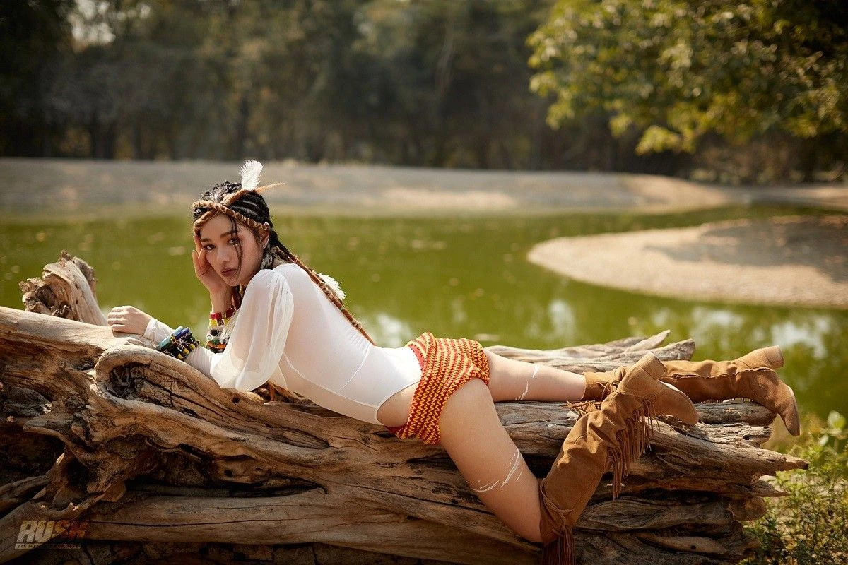 การันตีความแซ่บ! กวาง เดอะเฟซ ถ่ายแบบเซ็กซี่สะเทือนทั้งผืนป่า