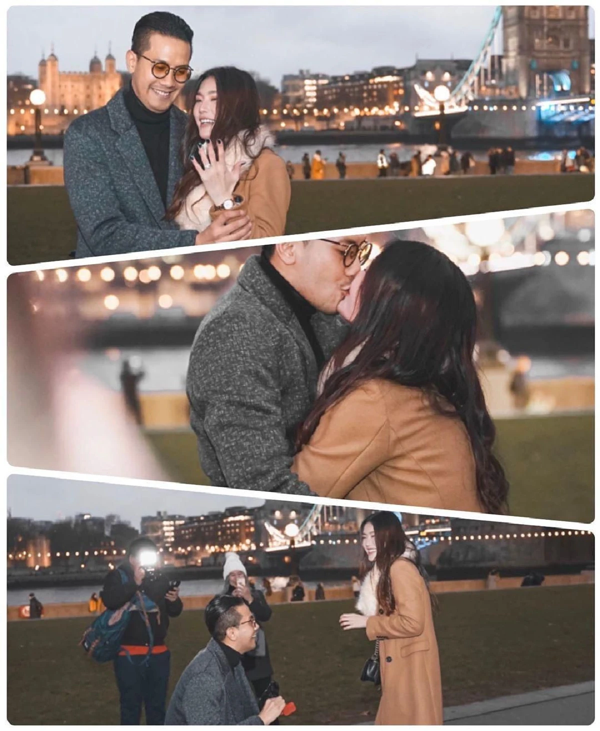 เป้ วงมายด์-น้องกร ควงแขนจดทะเบียนสมรสชื่นมื่นที่สถานทูตอังกฤษ