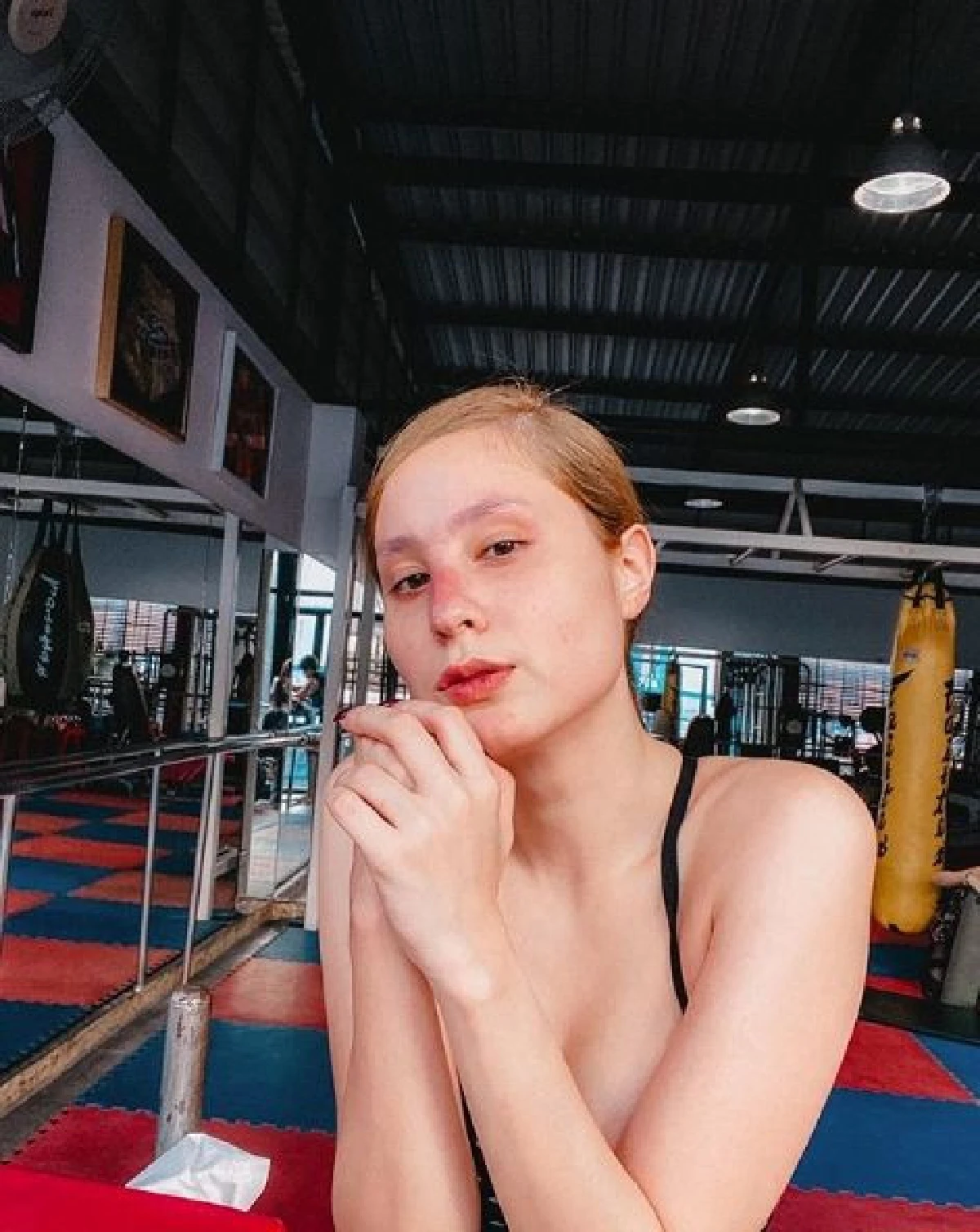 "ขวัญ อุษามณี” โชว์หน้าสดหลังออกกำลังกาย ชาวเน็ตแห่ทักจมูกทำไมแดงแบบนั้น