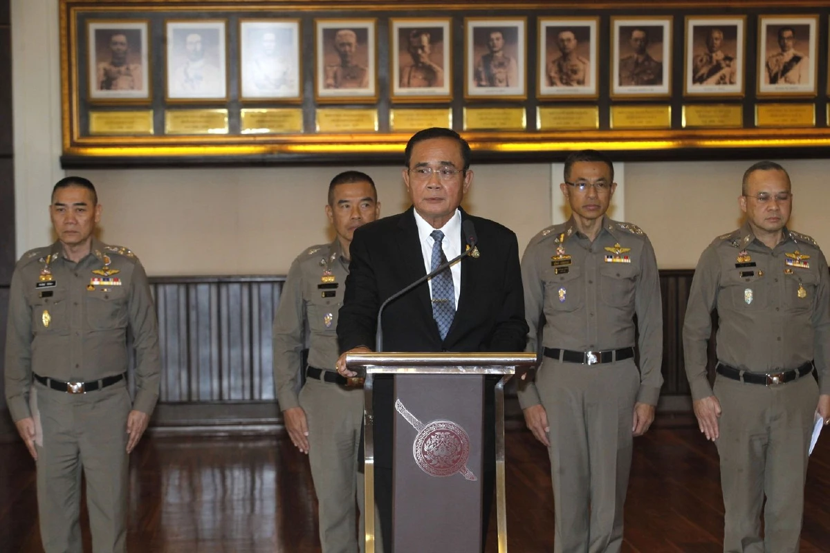 "บิ๊กตู่"ลั่นขจัดตำรวจไม่ดี บิ๊กช้างโผล่ร่วมวงประชุมก.ตร.