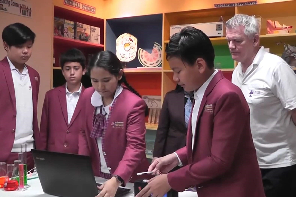 ม.1-ขอนแก่น เจ๋ง! ผุดเครื่องวัดฝุ่นPM2.5แจ้งเตือนผ่านไลน์