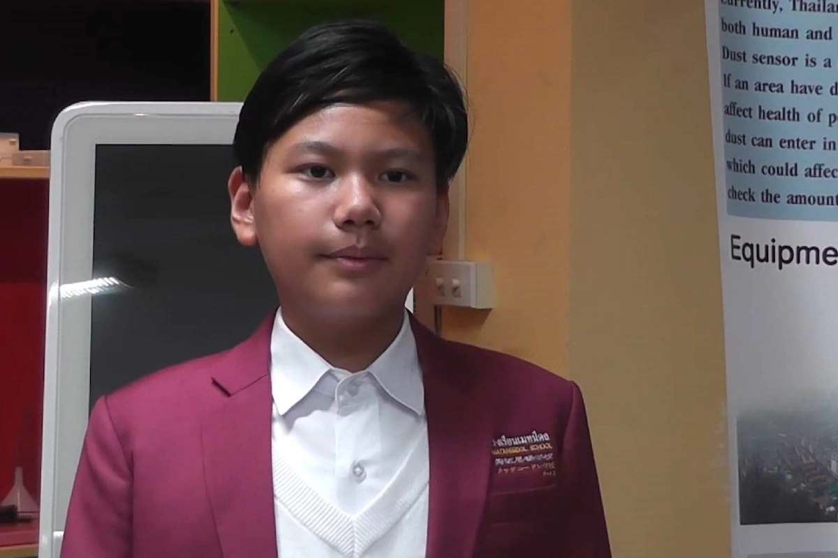 ม.1-ขอนแก่น เจ๋ง! ผุดเครื่องวัดฝุ่นPM2.5แจ้งเตือนผ่านไลน์