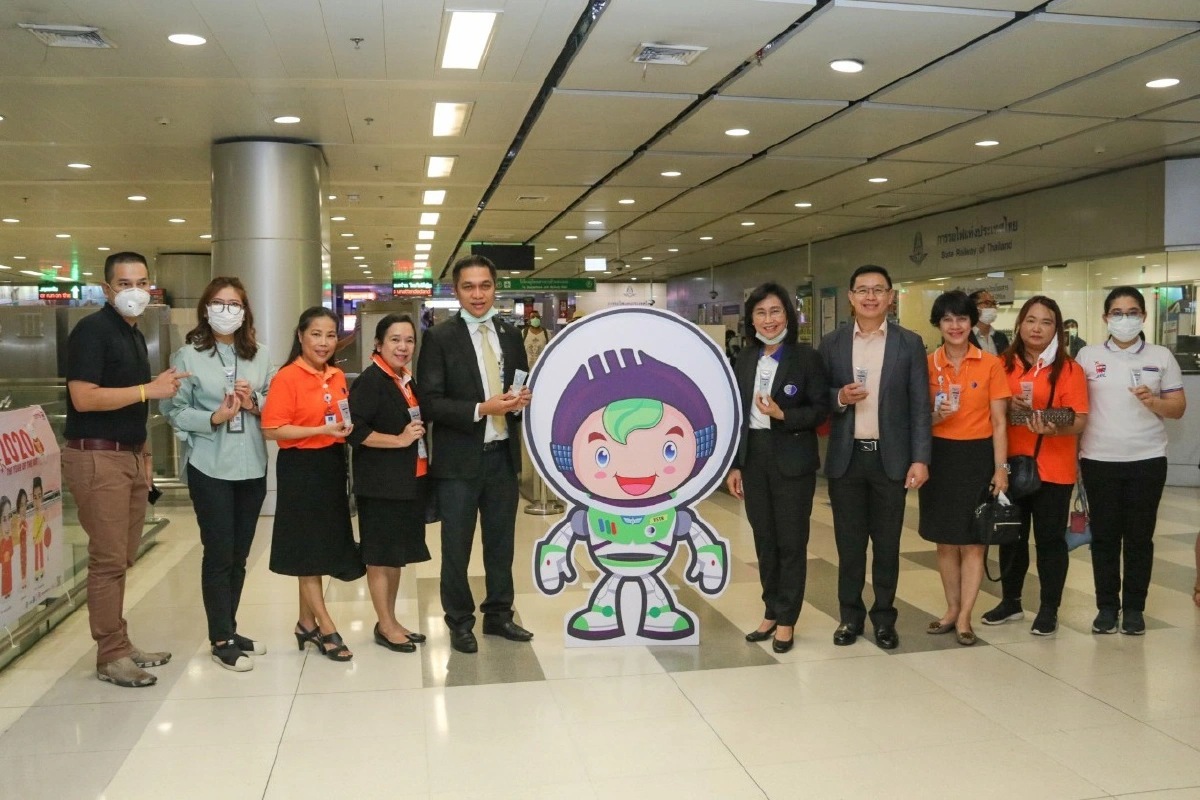 สู้!ไวรัสโคโรนา สถาบันวิจัยวิทยาศาสตร์ฯ แจกฟรีเจลล้างมือ