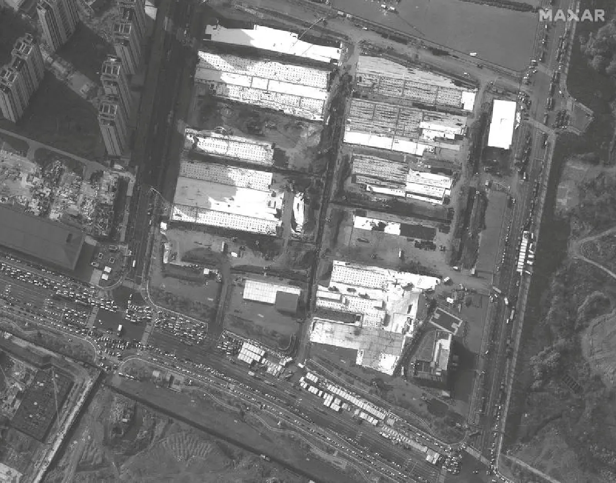 รพ.รักษาโคโรนาไวรัสในอู่ฮั่น คืบหน้าเป็นรูปเป็นร่างอย่างชัดเจน