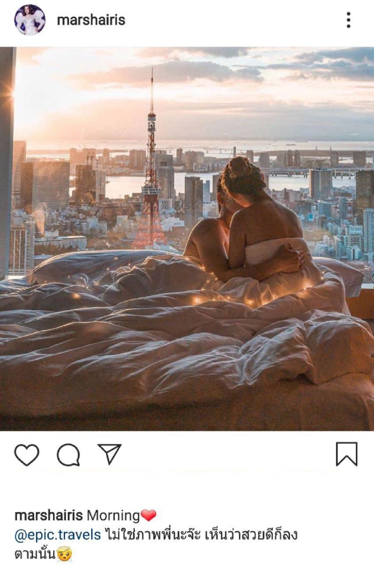 “มาช่า วัฒนพานิช” ออกมาเคลียร์ หลังเจอดราม่าโพสต์ภาพคู่รักจูบนัวบนเตียง