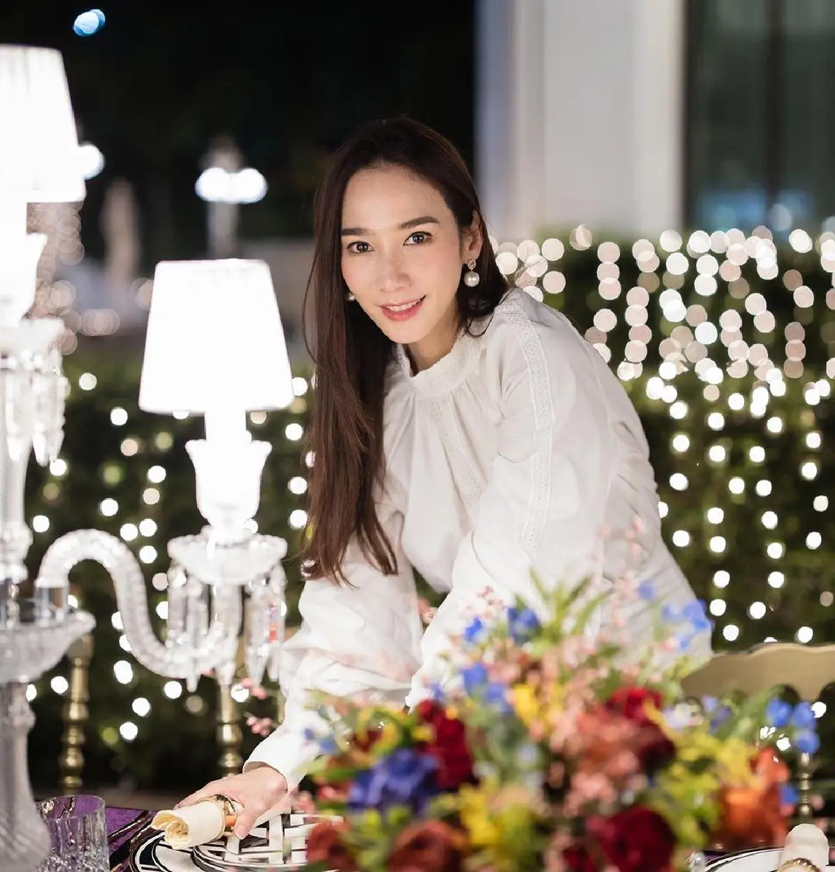 อั้ม พัชราภา เนรมิตงานเลี้ยงหรู ฉลองวันเกิดให้คุณแม่อบอุ่นน่ารัก