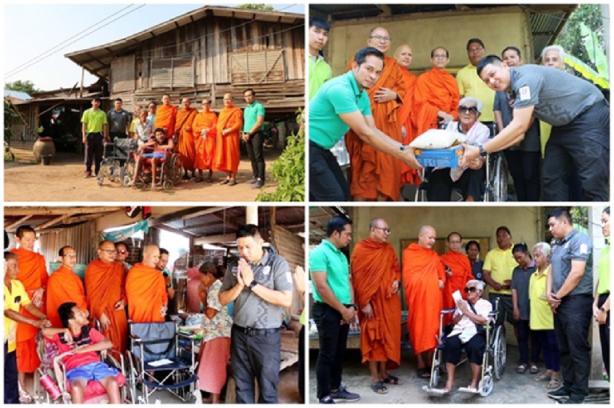 คุณพระช่วยของจริง!คณะสงฆ์พิจิตรช่วยผู้สูงอายุผู้พิการลำบากยากไร้ คุณพระช่วยของจริง!คณะสงฆ์พิจิตรช่วยผู้สูงอายุผู้พิการลำบากยากไร้