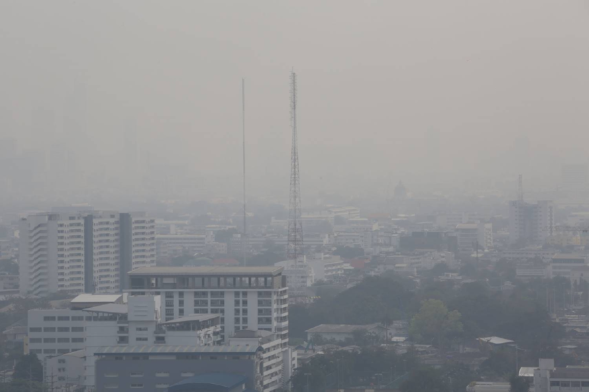 อย่าลืมใส่หน้ากาก! ฝุ่นPM2.5กทม.19พื้นที่เกินค่ามาตรฐาน อย่าลืมใส่หน้ากาก! ฝุ่นPM2.5กทม.19พื้นที่เกินค่ามาตรฐาน