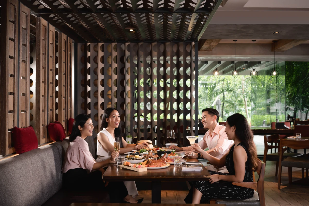 อร่อยสุดคุ้มกับโปรโมชั่นบุฟเฟ่ต์สุดพิเศษ “มา 4 ลด 25%” ณ โกจิ คิทเช่น + บาร์  โรงแรมแบงค็อก แมริออท มาร์คีส์ ควีนส์ปาร์ค