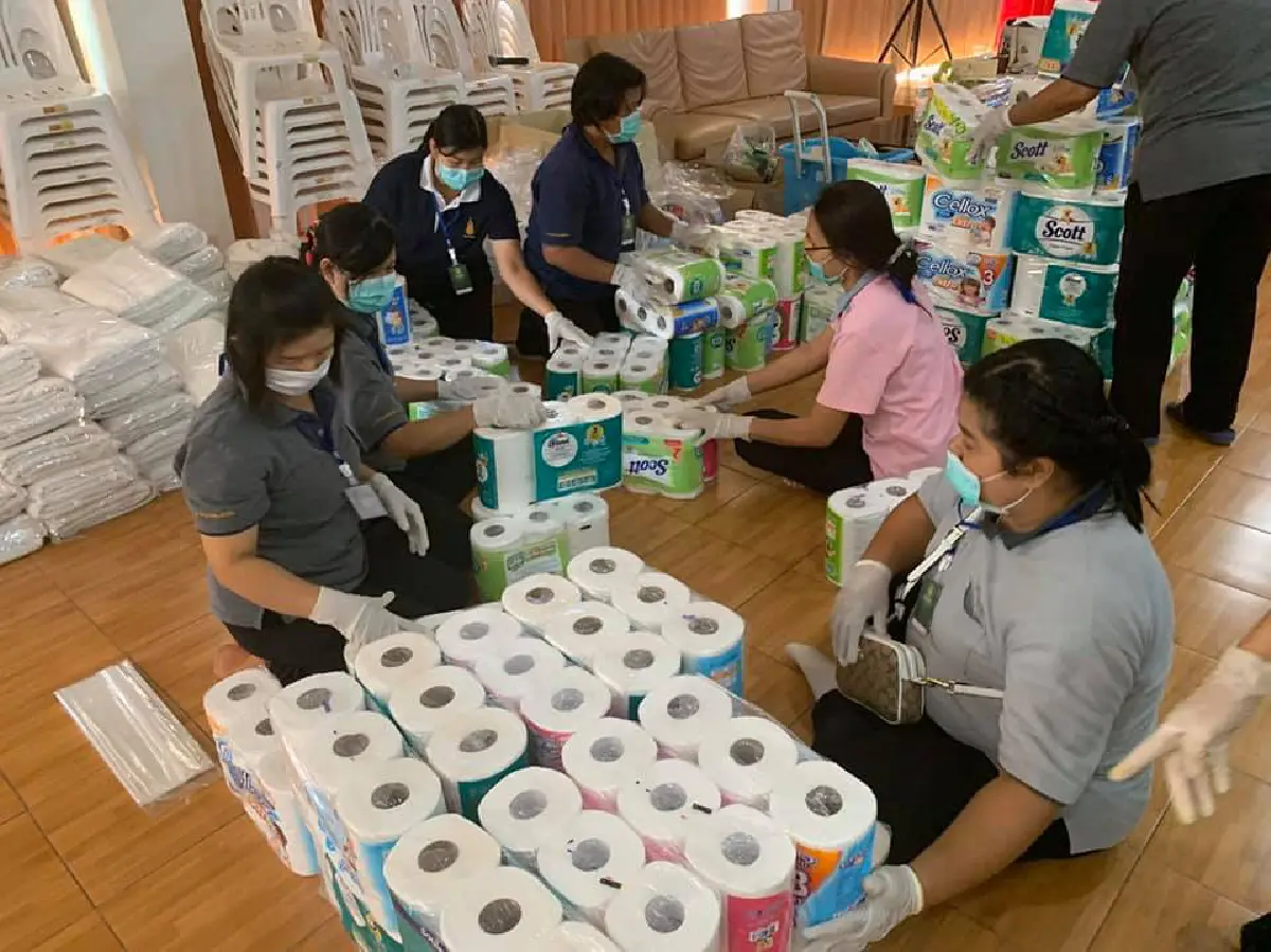 ดูแลอย่างดี! ทร.เสริมสิ่งของเครื่องใช้ดูแล138คนไทยกลับบ้านไม่ขาด