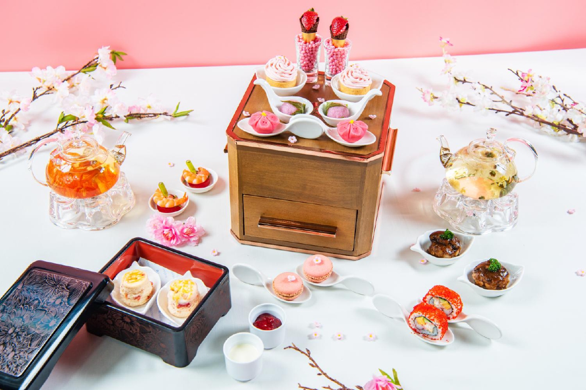 Sakura Spring Afternoon Tea จากแรงบันดาลใจในช่วงฤดูกาลดอกซากุระ Sakura Spring Afternoon Tea จากแรงบันดาลใจในช่วงฤดูกาลดอกซากุระ