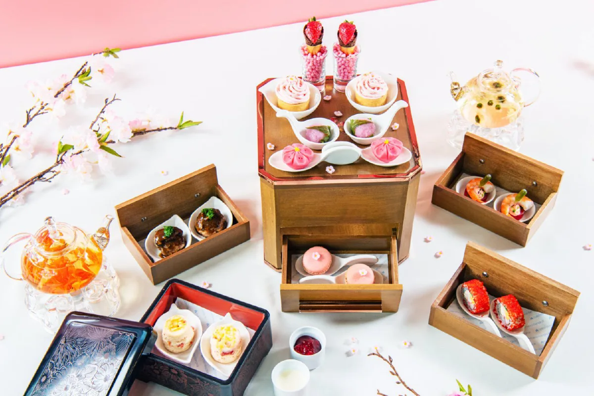 Sakura Spring Afternoon Tea จากแรงบันดาลใจในช่วงฤดูกาลดอกซากุระ