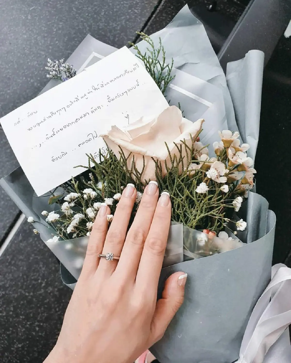 เผยข้อความจาก ตูน บอดี้สแลม ที่ใช้ขอ ก้อย รัชวิน แต่งงานอบอุ่นสั้นๆแต่ซึ้ง