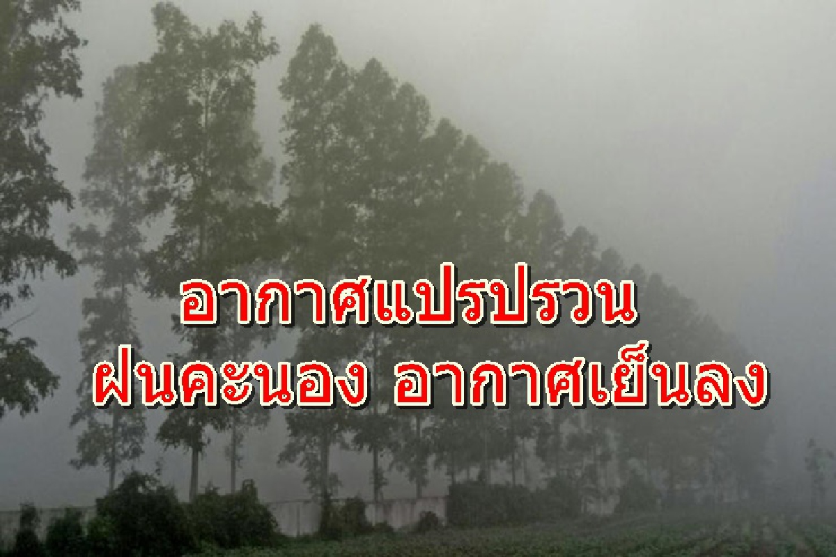 กรมอุตุฯ เตือนไทยตอนบนอากาศแปรปรวน - อ่าวไทยคลื่นลมแรง กรมอุตุฯ เตือนไทยตอนบนอากาศแปรปรวน - อ่าวไทยคลื่นลมแรง