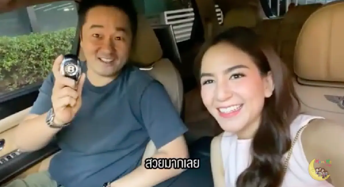 “พลอย ชิดจันทร์” เซอร์ไพรส์สามียิ่งกว่าได้ทอง 4 กิโล! มอบรถหรูกว่า 24 ล้านบาท