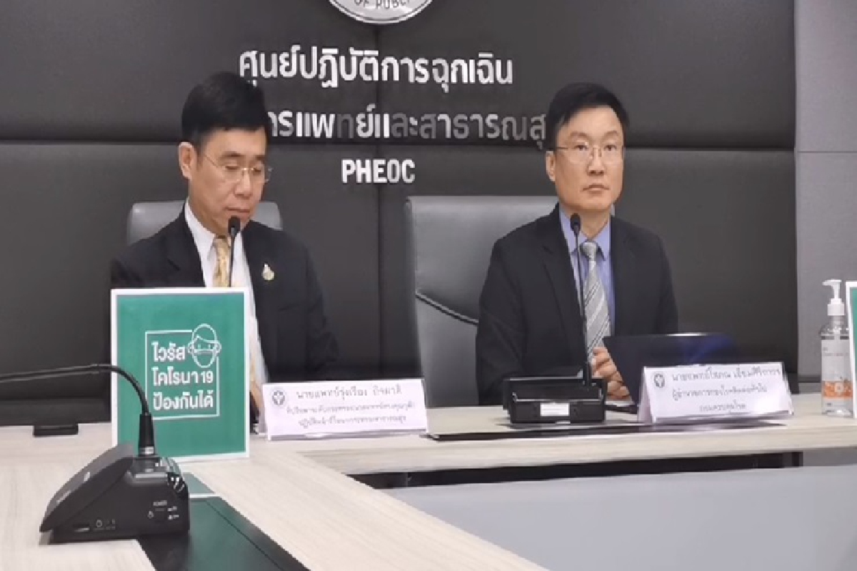 สธ.แถลงป่วยโควิด-19 คงที่ 35 ราย ยืนยันไม่เคยปิดบังข้อมูล สธ.แถลงป่วยโควิด-19 คงที่ 35 ราย ยืนยันไม่เคยปิดบังข้อมูล