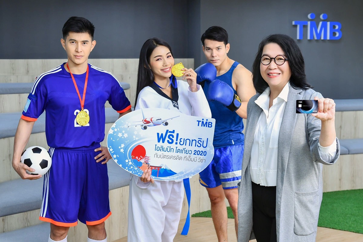 ทีเอ็มบีจัดหนักใช้บัตรเครดิตครบล้านให้บินหรูดูโอลิมปิกที่ญี่ปุ่น