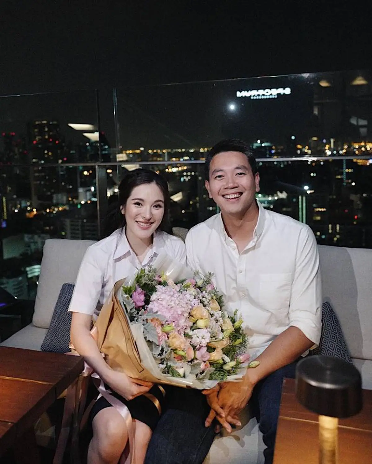 ปันปัน สุทัตตา ตอบคำถามเอฟซีด้วยภาพคู่แฟนหนุ่ม บอกนิยามความรักหน้าตาเป็นแบบนี้