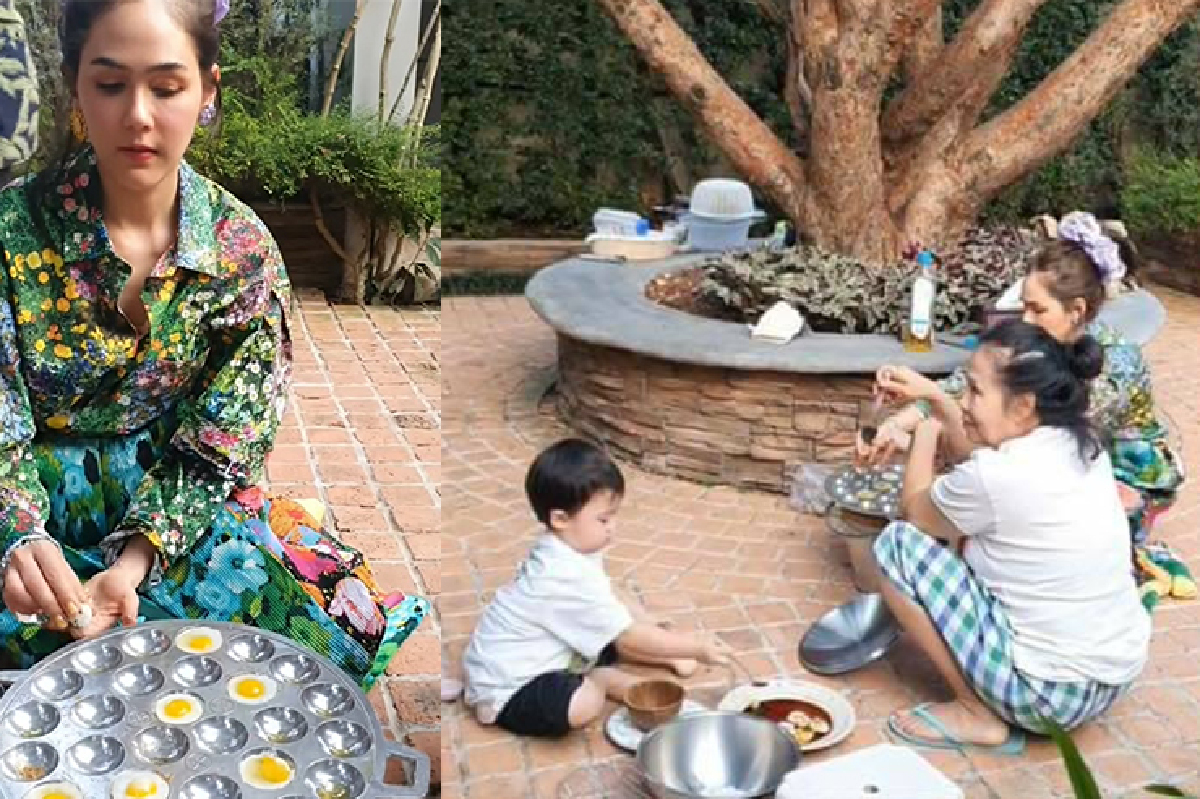 ชาวเน็ตแห่ชื่นชม “ชมพู่ อารยา" ชวนลูกทำไข่ครกกระทา นั่งพื้นติดดินกันแบบสุดๆ ชาวเน็ตแห่ชื่นชม “ชมพู่ อารยา" ชวนลูกทำไข่ครกกระทา นั่งพื้นติดดินกันแบบสุดๆ