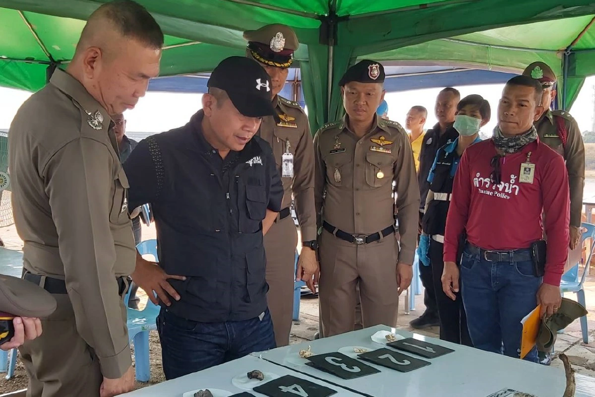 คดีอุ้มฆ่าพี่ชายผู้พิพากษาคืบ ทีมนักประดาน้ำค้นใต้เจ้าพระยาเจอเศษกระดูก7ชิ้น