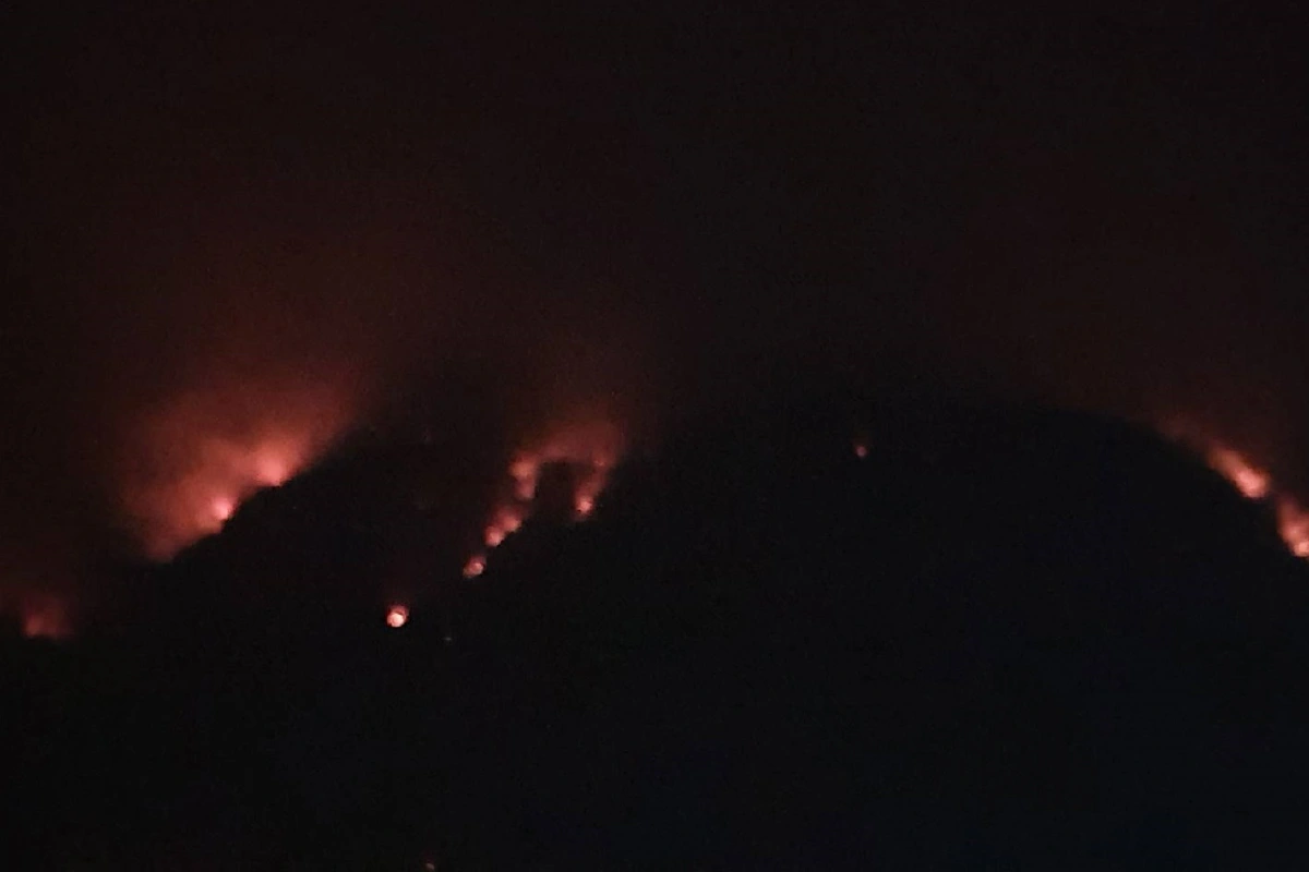 ใช้เฮลิคอปเตอร์2ลำขนน้ำดับไฟป่าเขาใหญ่ลามทุ่งสมอ