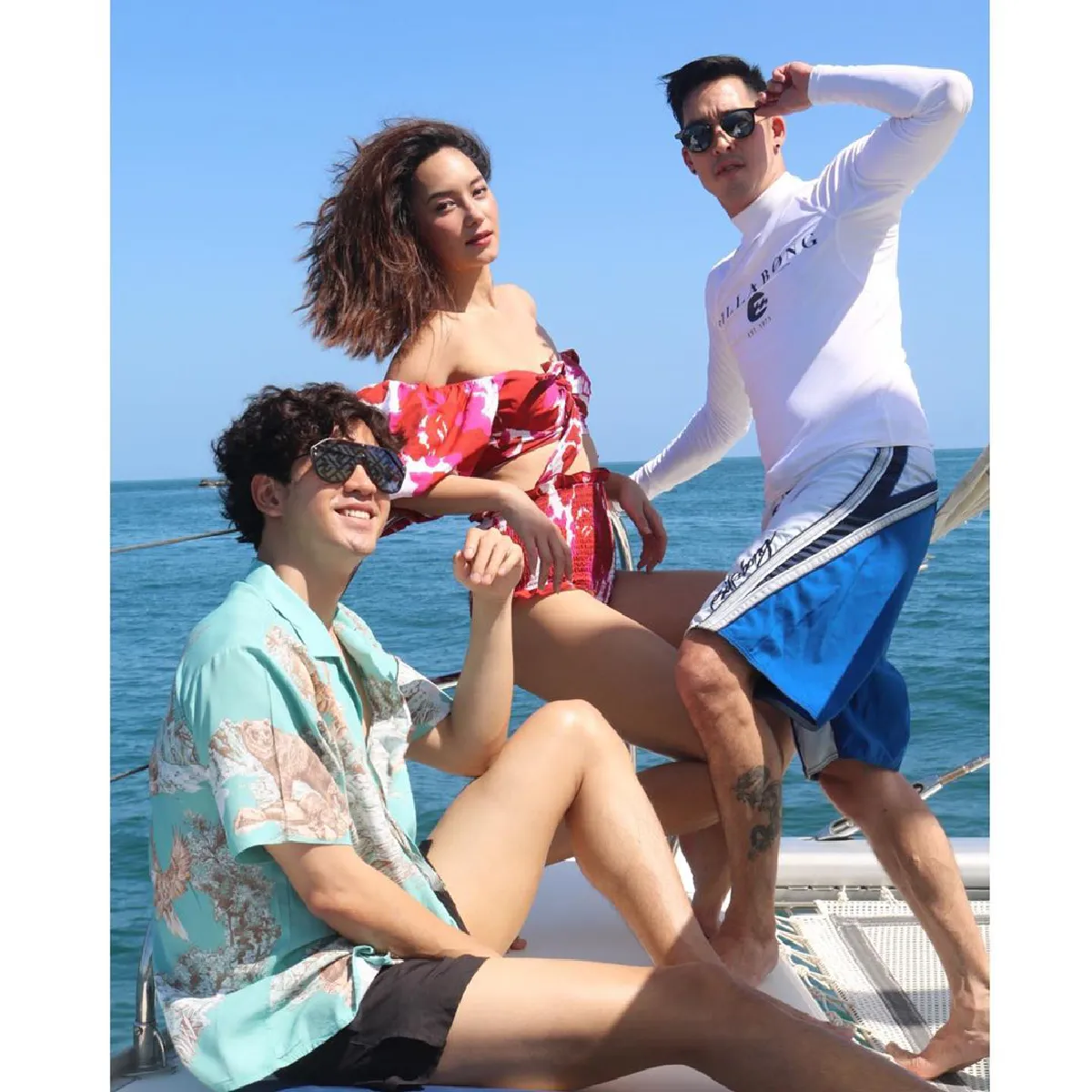 บี น้ำทิพย์ เผยภาพแนบชิด ฟิล์ม ธนภัทร เสิร์ฟความจิ้นฟินกันแบบจุกๆ 