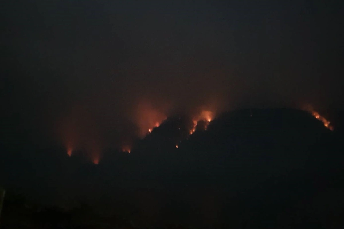 ในหลวงโปรดเกล้าฯตั้งโรงครัวพระราชทานเลี้ยงเจ้าหน้าที่ดับไฟป่าเขาใหญ่