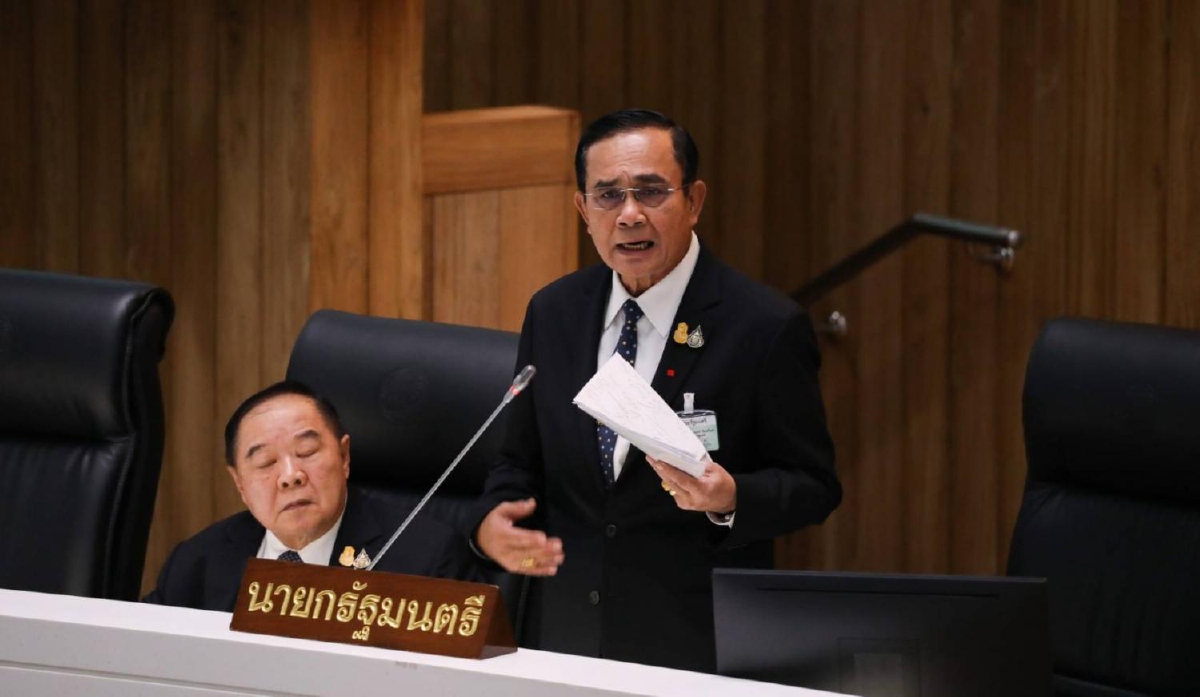 "บิ๊กตู่"ขอบคุณสภาและคนไทยยืนยันจะทำหน้าที่ต่อไปให้ดีที่สุด "บิ๊กตู่"ขอบคุณสภาและคนไทยยืนยันจะทำหน้าที่ต่อไปให้ดีที่สุด