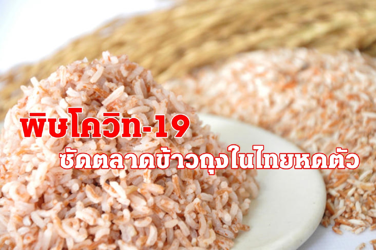 โควิท-19 ลามถึงตลาดข้าวถุงปี63 ทำการบริโภคในประเทศหดตัว จากนักท่องเที่ยวหายไป โควิท-19 ลามถึงตลาดข้าวถุงปี63 ทำการบริโภคในประเทศหดตัว จากนักท่องเที่ยวหายไป